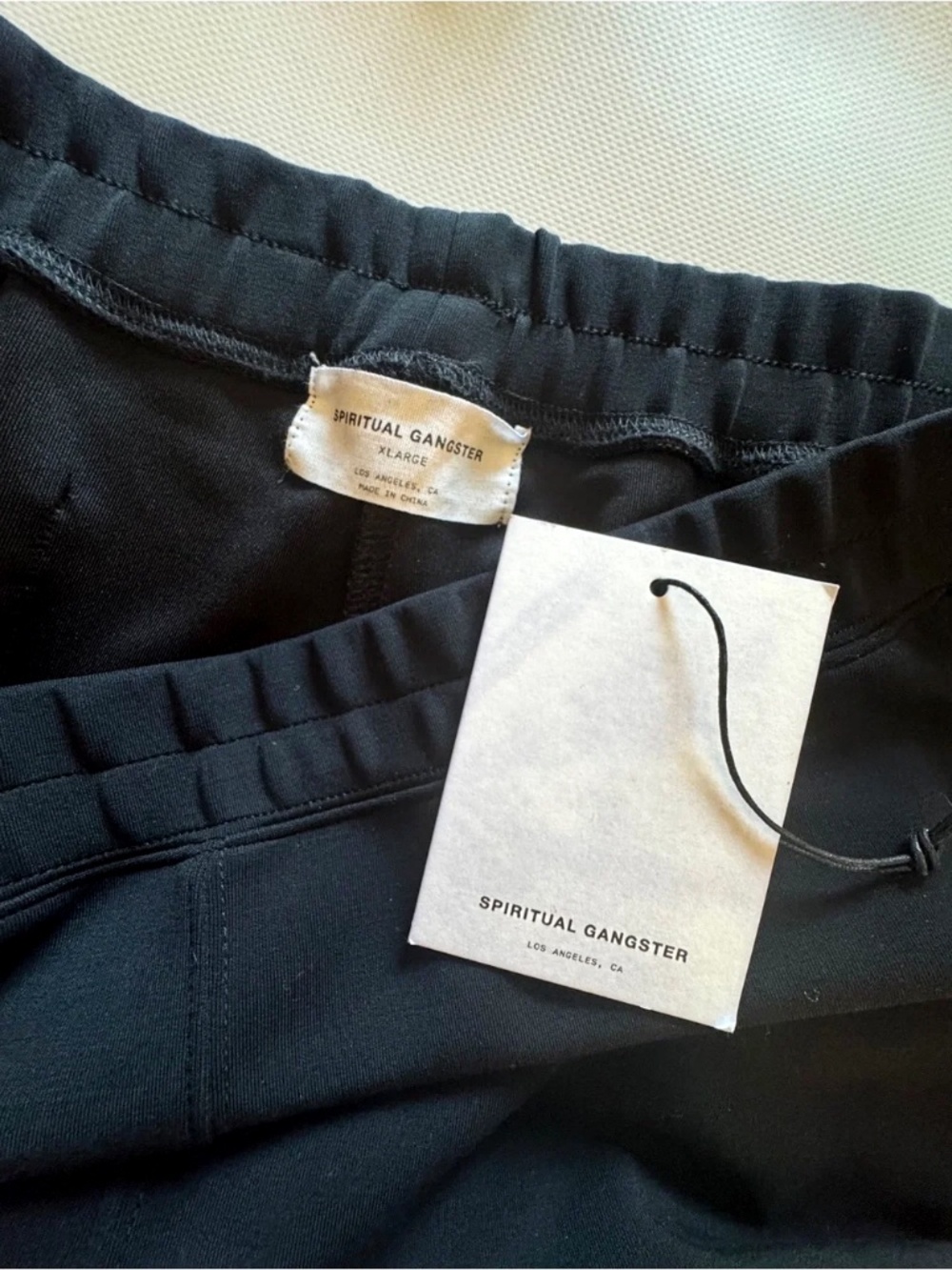 Spiritual Gangster Black James Wide-Leg Pull-On Pants XL NEW - Picture 4 of 4